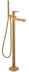 Напольный смеситель для ванны Remer Infinity I08BG с душем
