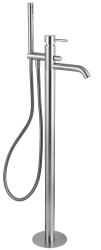 Напольный смеситель для ванны Remer X Style X08NP с душем