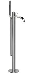 Напольный смеситель для ванны Vincea Desire VTF-1DCH с душем