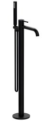 Напольный смеситель для ванны Vincea Desire VTF-1DMB с душем