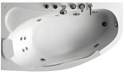 Акриловая ванна Gemy G9046 B L 160x95 с гидромассажем