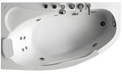 Акриловая ванна Gemy G9046 II B L 170x100 с гидромассажем