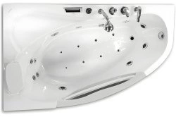 Акриловая ванна Gemy G9046 II K L 170x100 с гидро и аэромассажем