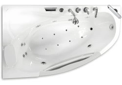 Акриловая ванна Gemy G9046 II O L 170x100 с гидро и аэромассажем