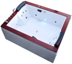 Акриловая ванна Gemy G9052 II B L 185x150 с гидромассажем