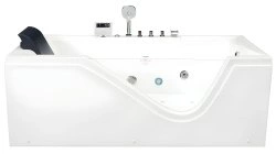 Акриловая ванна Gemy G9055 K R 180x90 с гидромассажем и аэромассажем