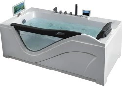 Акриловая ванна Gemy G9055 O L 180x90 с гидромассажем и аэромассажем