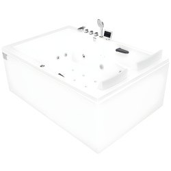 Акриловая ванна Gemy G9061 K L 180x120 с гидромассажем и аэромассажем