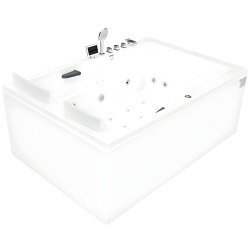 Акриловая ванна Gemy G9061 K R 180x120 с гидромассажем и аэромассажем
