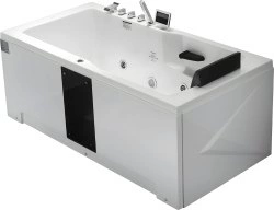 Акриловая ванна Gemy G9066 II K L 170x85 с гидромассажем и аэромассажем