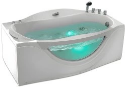 Акриловая ванна Gemy G9072 B R 170x90 с гидромассажем