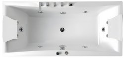 Акриловая ванна Gemy G9076 B 175x80 с гидромассажем