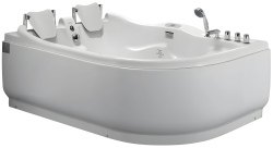 Акриловая ванна Gemy G9083 K L 180x120 с аэромассажем и гидромассажем