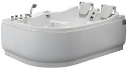 Акриловая ванна Gemy G9083 B R 180x120 с гидромассажем