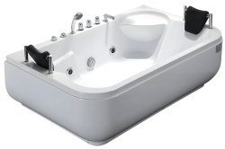 Акриловая ванна Gemy G9085 B L 180x115 с гидромассажем