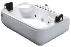 Акриловая ванна Gemy G9085 B R 180x115 с гидромассажем