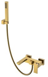 Смеситель для ванны с душем Boheme Qubic 473-BR