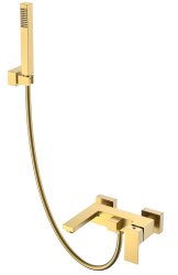 Смеситель для ванны с душем Boheme Qubic 473-MG