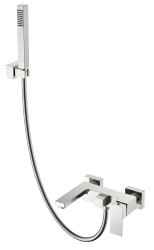 Смеситель для ванны с душем Boheme Qubic 473-NB