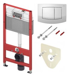 Инсталляция для унитаза TECE TECEbase 2.0 K440200 с кнопкой ТЕСЕambia