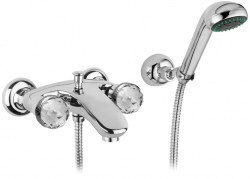 Смеситель для ванны Migliore Axo Swarovski ML.AXO-602F