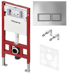 Инсталляция для унитаза TECE TECEspring S401201 с кнопкой TECEspring V