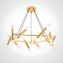 Подвесная люстра Imperiumloft Jonathan Browning Le Pentagone Chandelier 20
