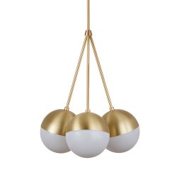 Подвесная люстра Imperiumloft Copper Light Chandelier 40.1493