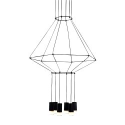 Подвесная люстра Imperiumloft Vibia Wireflow 40,1641