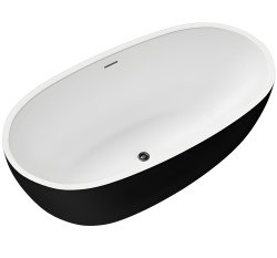 Акриловая ванна Grossman Classic GR-2503MB 170x87 отдельностоящая