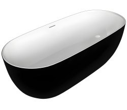 Акриловая ванна Grossman Classic GR-2502MB 160x80 отдельностоящая