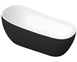 Акриловая ванна Grossman Galaxy GR-1403MB 170x75 отдельностоящая