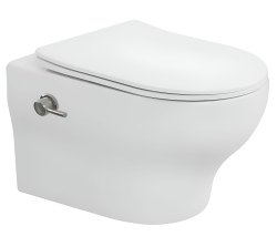 Подвесной унитаз Boheme Fiore 978-SET-2-MW с функцией биде