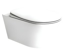 Подвесной унитаз Boheme Avva 972-MW с сиденьем