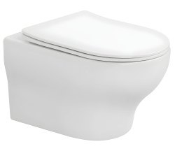 Подвесной унитаз Boheme Fiore 978-SET-M с сиденьем