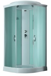 Душевая кабина Timo Eco TE-0701 P 100x100 с верхним душем