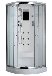 Душевая кабина Timo Lux T-7701 100x100 с гидромассажем