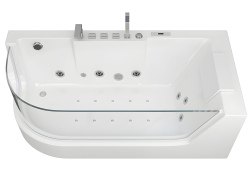Акриловая ванна Grossman GR-17000R 170x80 с гидромассажем и аэромассажем