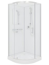 Душевая кабина Ceruttispa Korra 90T 90x90 без крыши