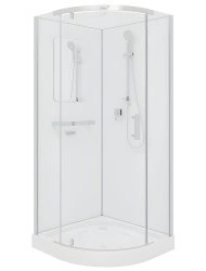 Душевая кабина Ceruttispa Korra 90T 90x90 без крыши