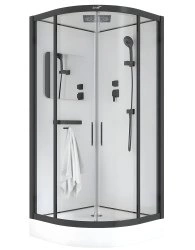Душевая кабина Ceruttispa Viva 91B 90x90 с верхним душем