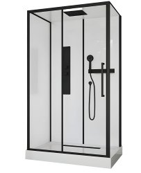 Душевая кабина Ceruttispa Ami AMI120 120x80 с верхним душем
