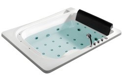 Акриловая ванна Gemy G9265 K 200x150 с гидромассажем и аэромассажем