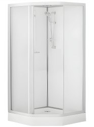 Душевая кабина Esbano ESKB100PR 100x100 с верхним душем