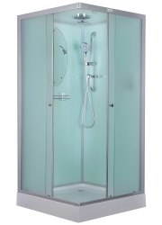 Душевая кабина Esbano CKR ESKB100CKR 100x100 с верхним душем