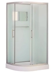 Душевая кабина Esbano CR ESKB115CRR 115x85 c верхним душем