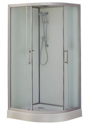 Душевая кабина Esbano ESKB100CR 100x100 с верхним душем