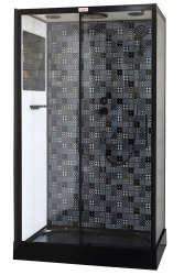 Душевая кабина Esbano ESB-1180CKR 110x80 с верхним душем