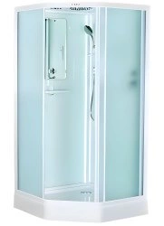 Душевая кабина Esbano Led ESKL90PR 90x90 с верхним душем