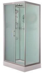 Душевая кабина Esbano CKR ESKB108CKR 100x80 с верхним душем